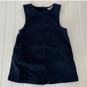 Joe Fresh Navy Blue Dress Pockets Basic Neutrals - Size Baby Girl 12-18 Months